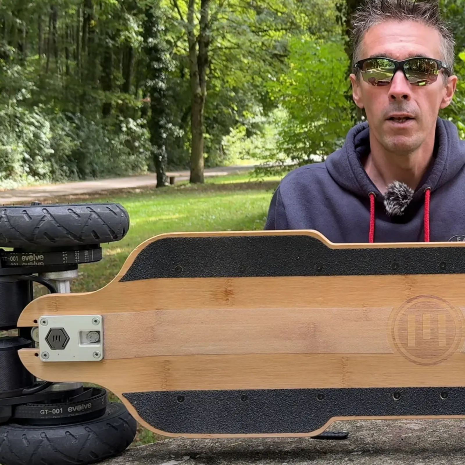 test evolve diablo skateboard électrique 