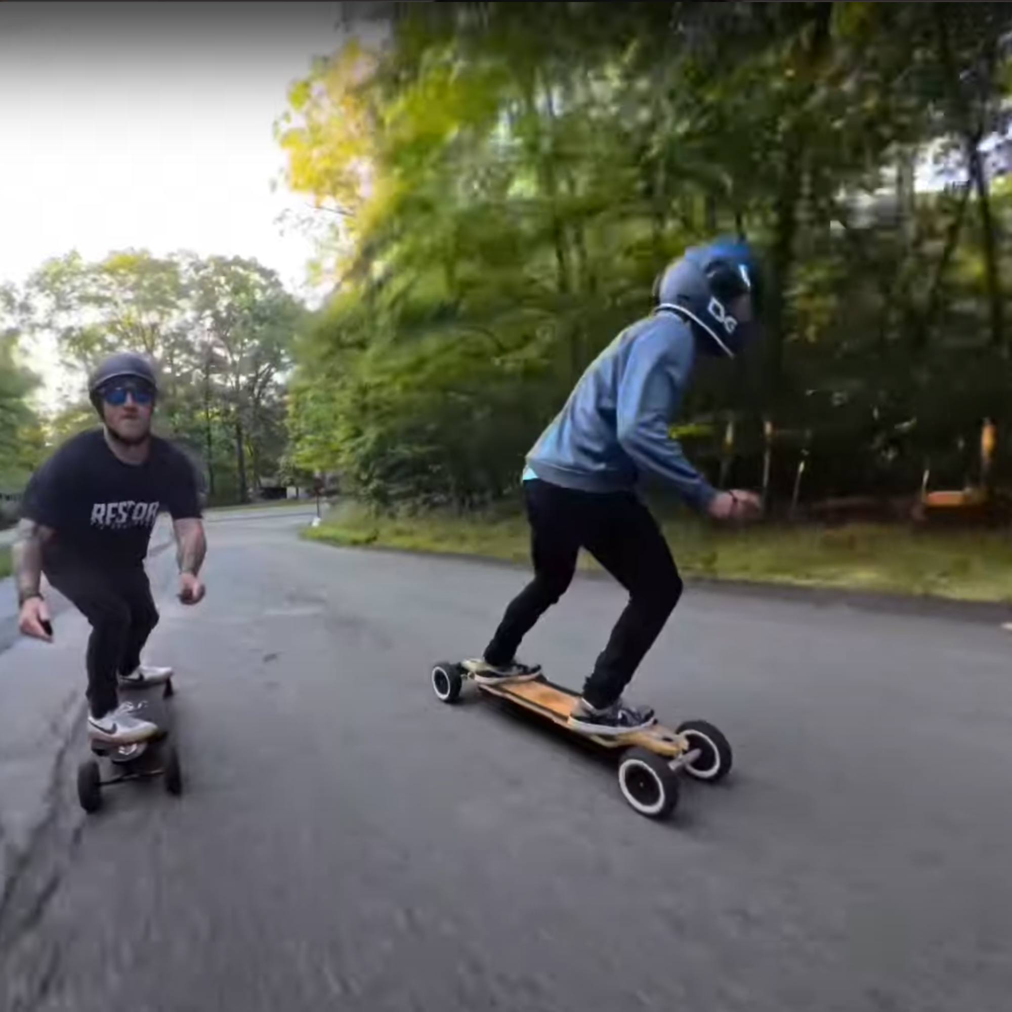 test evolve diablo skateboard électrique 