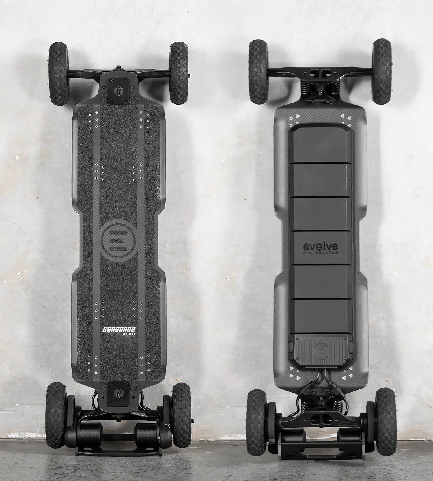 Powerful electric skateboard range